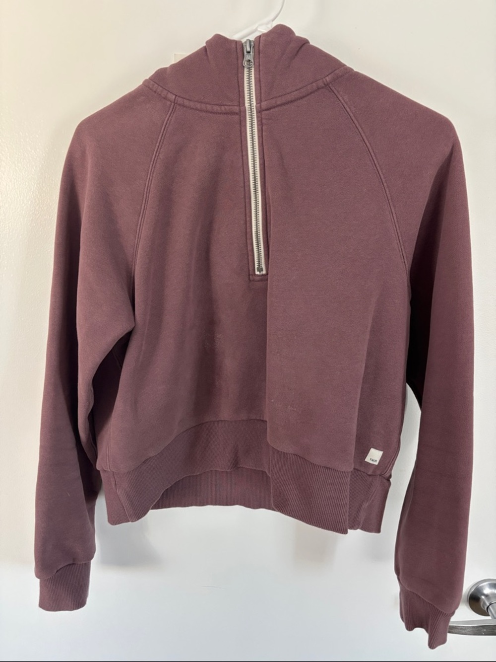 Vuori Women's Restore Half-Zip Pullover Sweatshirt - Mauve